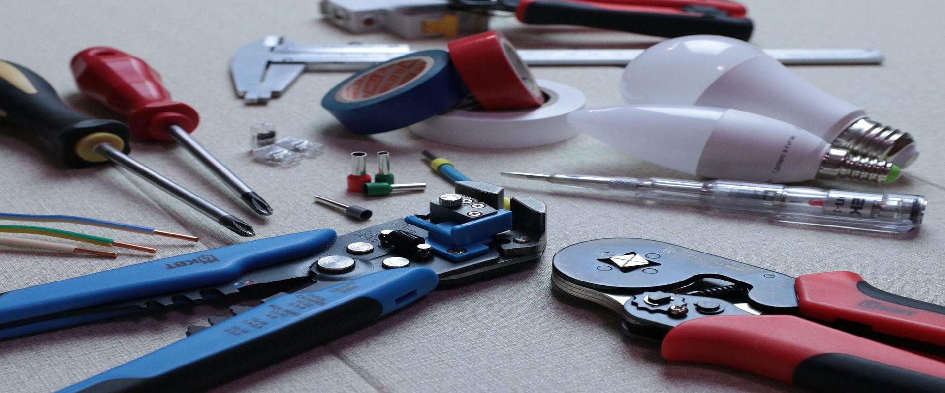 Electrical tools and equipment used by professional electricians - Babu Electrics